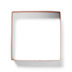 Sur La Table Square Copper-Plated Cookie Cutter