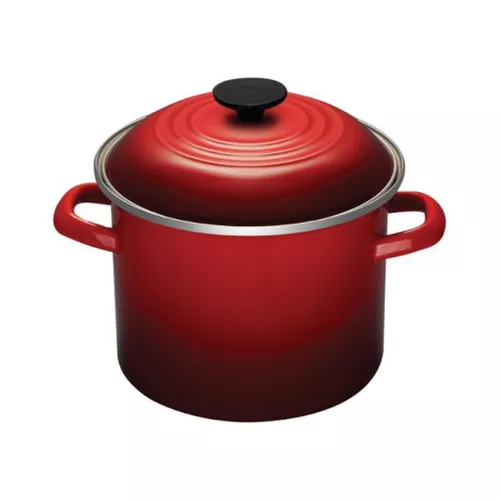 Le Creuset Enameled Steel Stockpot, 6 qt.