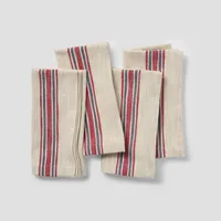 Sur La Table French Stripe Napkins, Set of 4 | Sur La Table