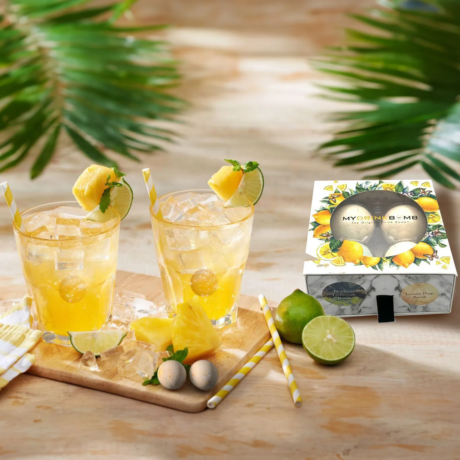 My Drink Bomb Limited Edition Lemon Box, Set of 4