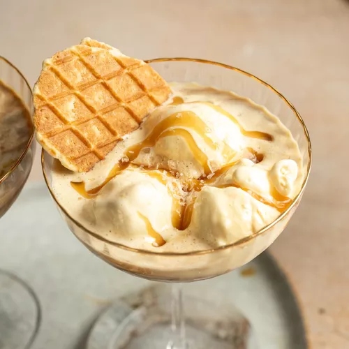 Bourbon Caramel Affogato