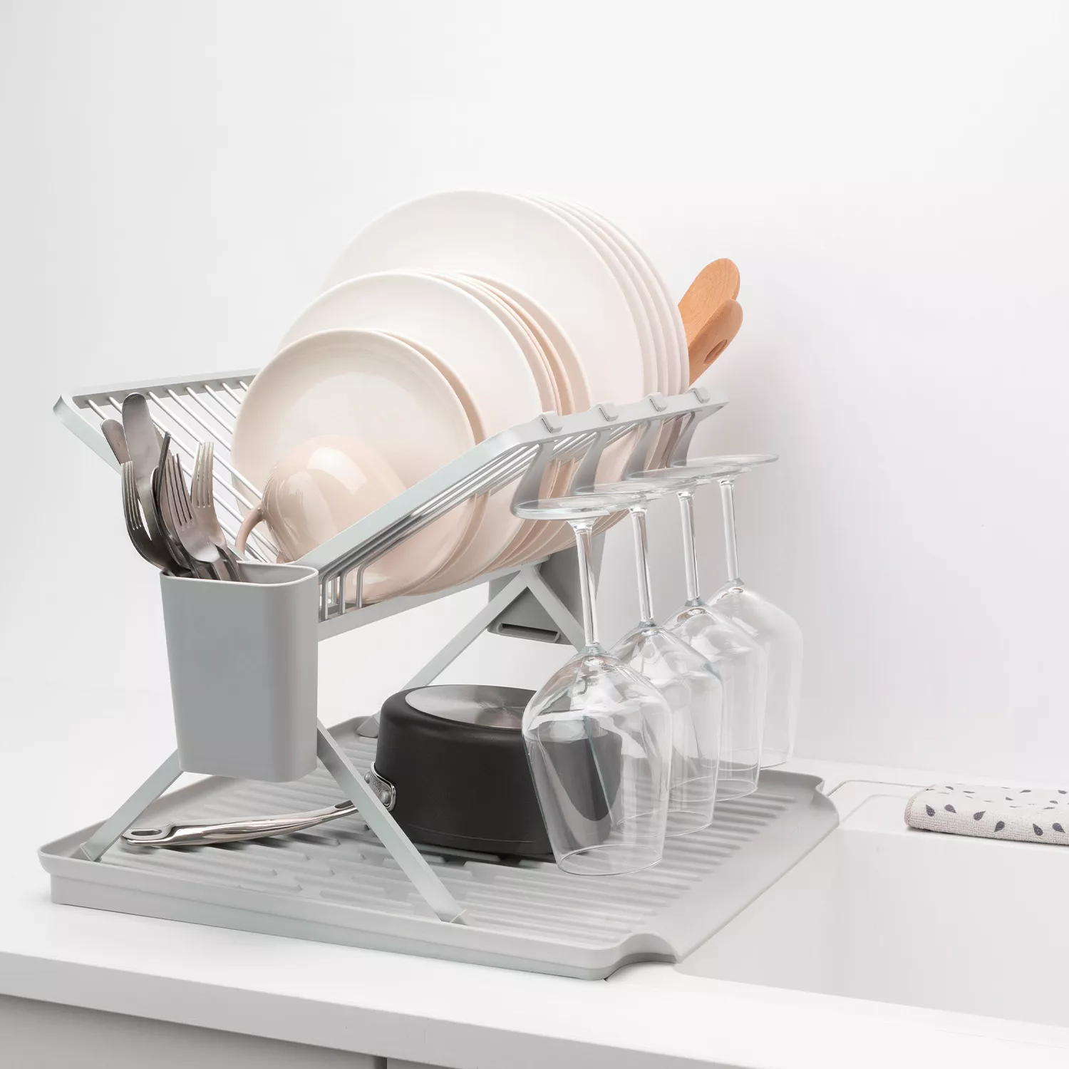 Brabantia Sinkside Large Foldable Dish Rack