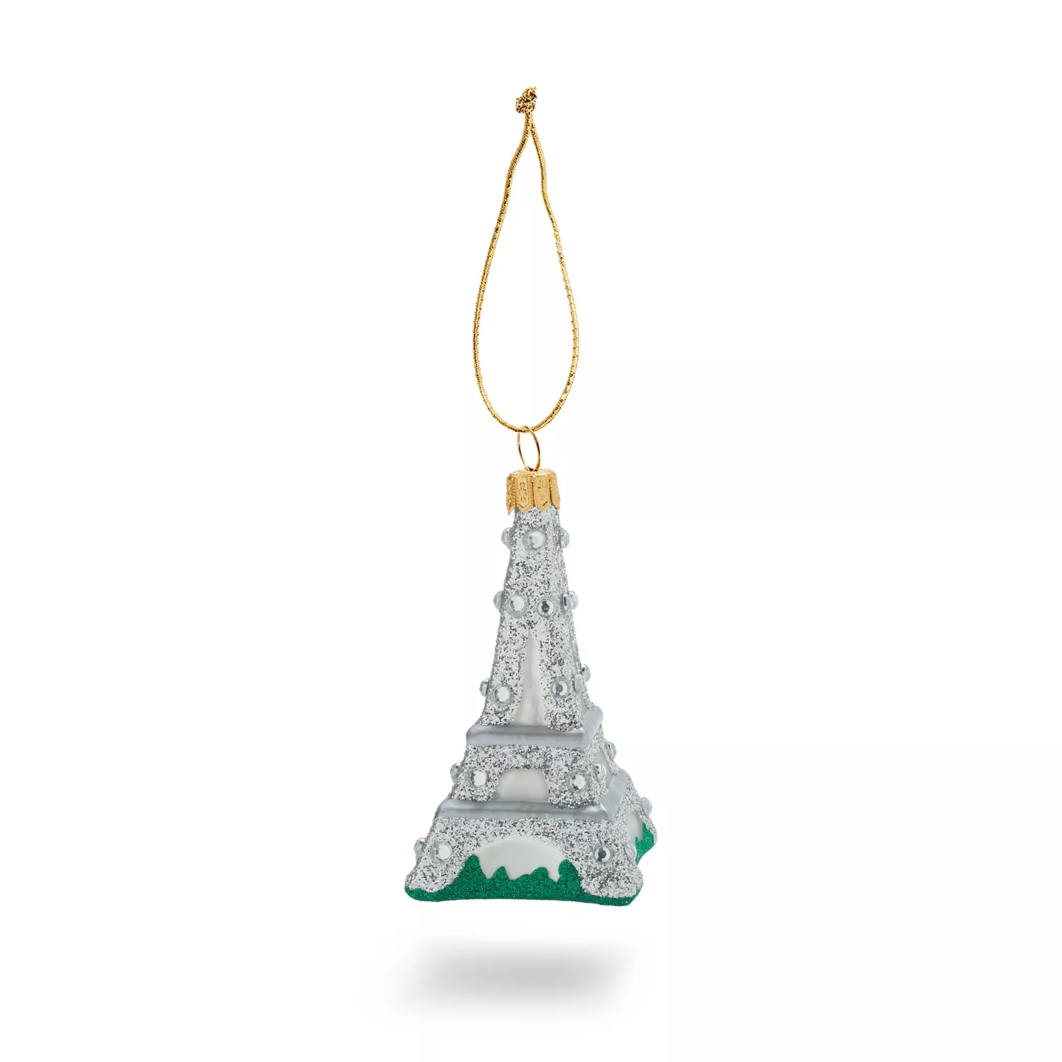 Sur La Table Eiffel Tower Glass Ornament