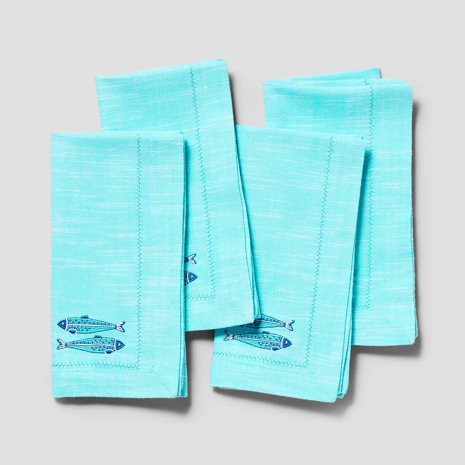 Sur La Table El Mar Embroidered Napkins, Set of 4