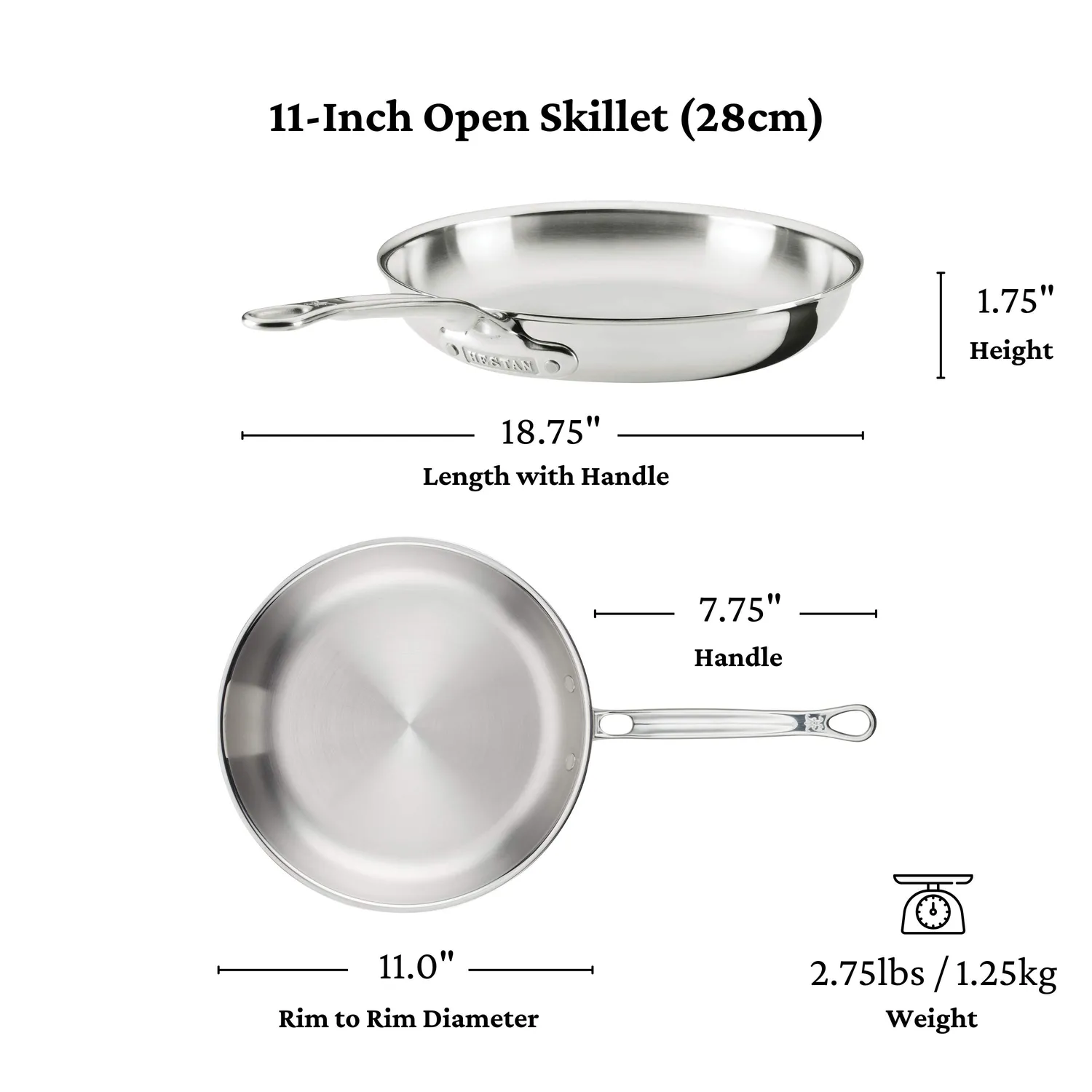 Hestan ProBond Luxe Stainless Steel 10-Piece Cookware Set