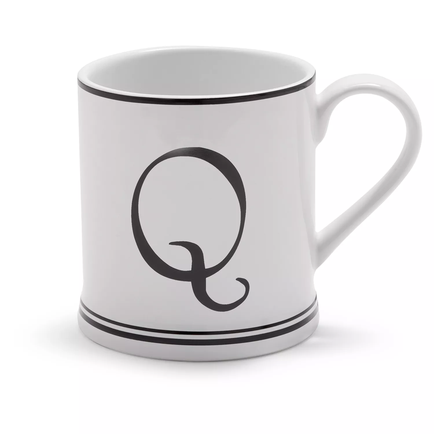 Sur La Table Monogram Mug, 15 oz.