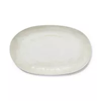 Sur La Table Reactive Glaze White Melamine Platter