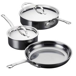 Hestan NanoBond Titanium Stainless Steel 5-Piece Essential Set Love it