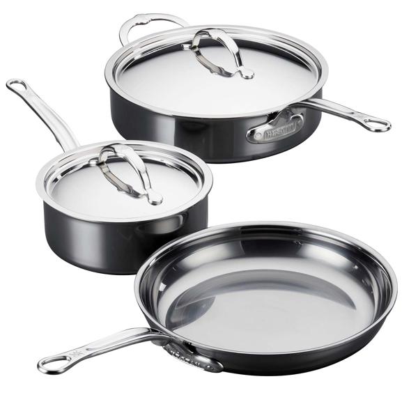 Hestan NanoBond Titanium Stainless Steel 5-Piece Essential Set