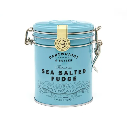 Cartwright & Butler Salted Caramel Fudge Tin