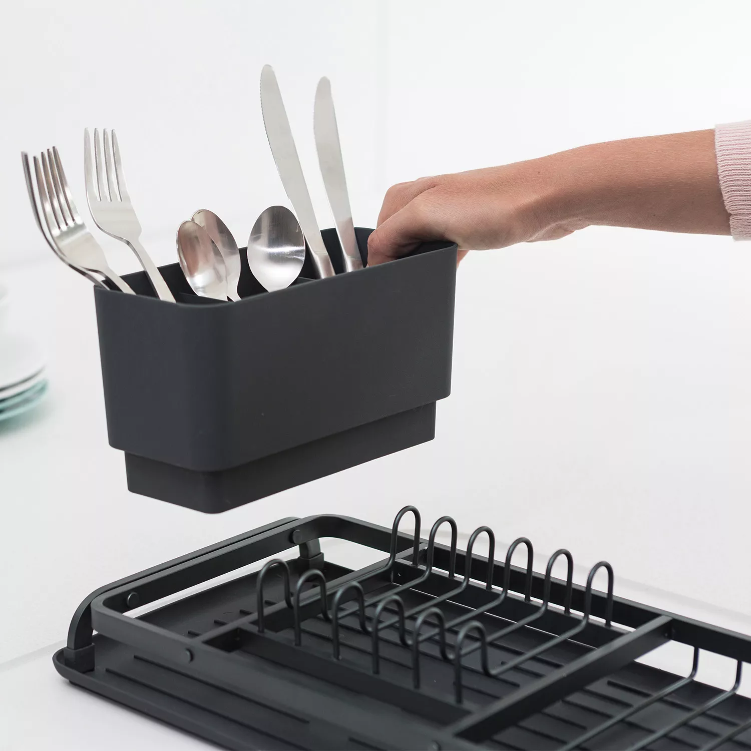 Brabantia Sinkside Compact Dish Drying Rack