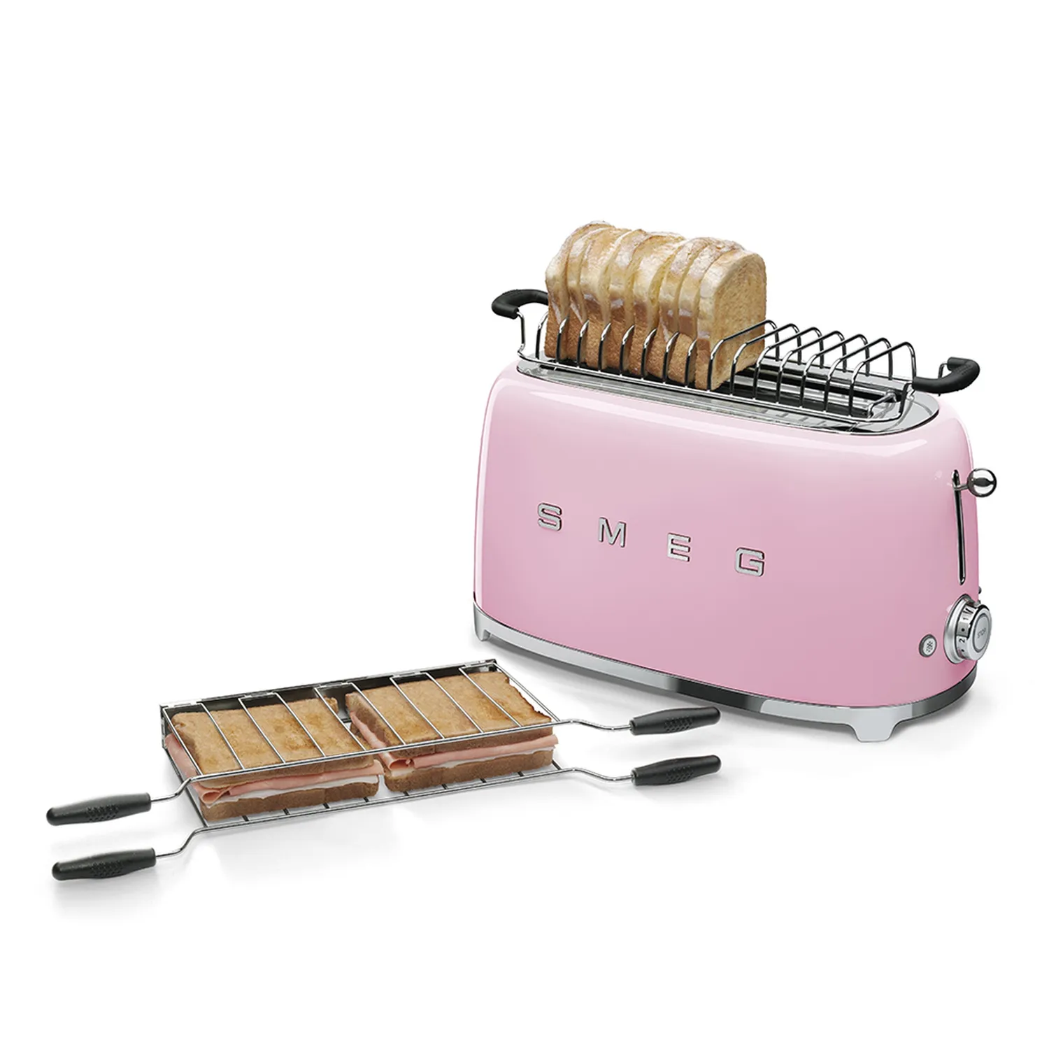 Smeg 50's Retro Style Aesthetic 4 Slice Toaster