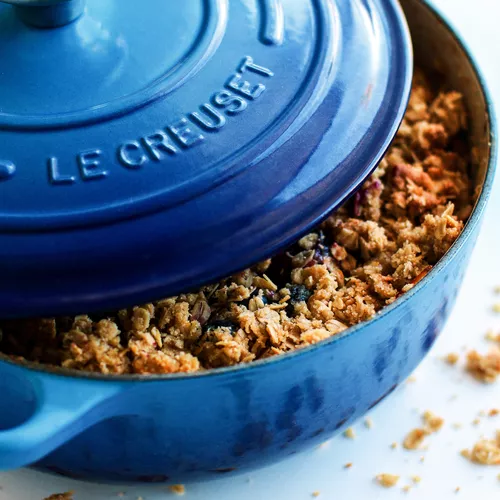 Blueberry Nectarine Crisp
