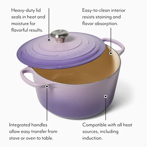 Le Creuset Signature Deep Round Dutch Oven, 6.5 qt.