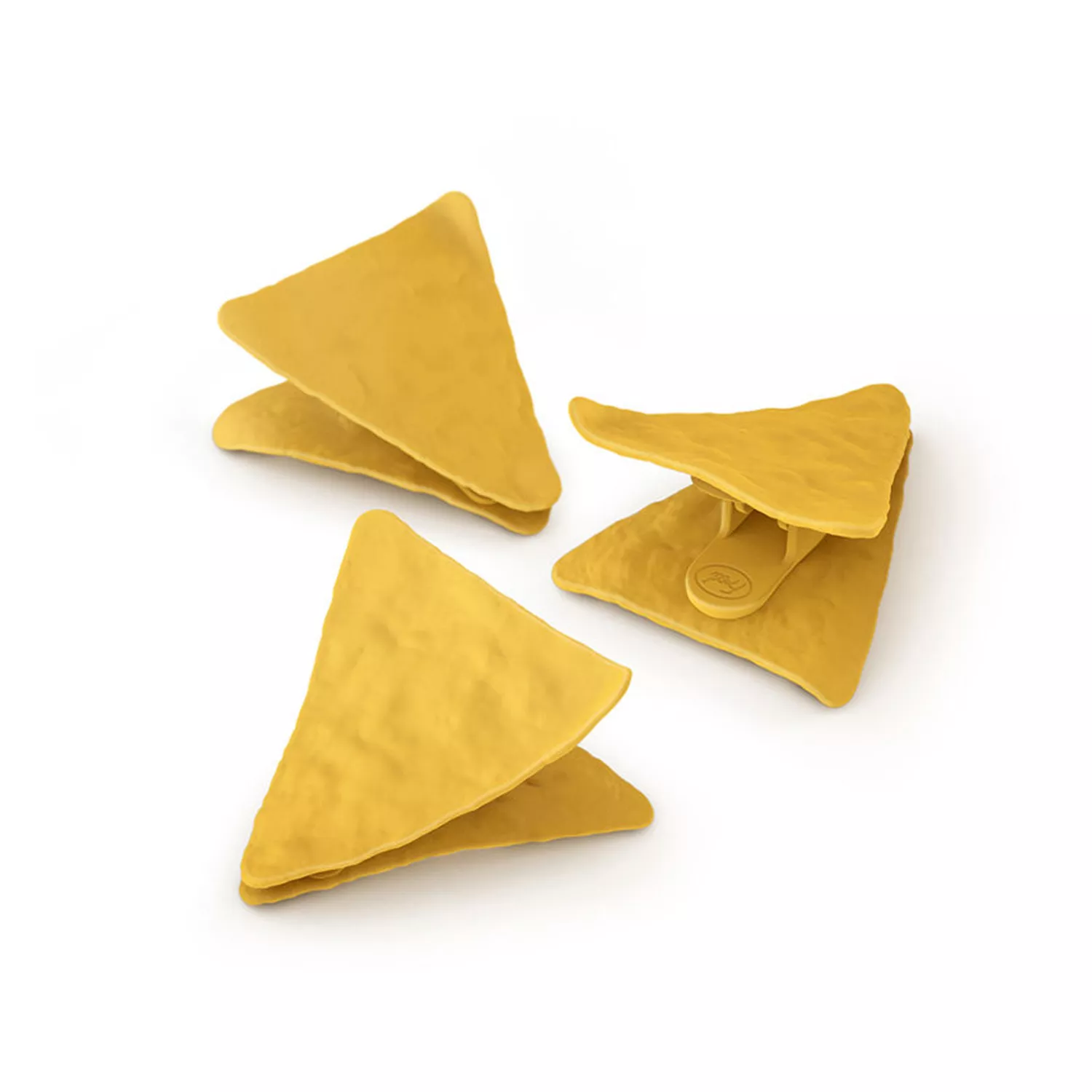 Fred Tortilla Chip Bag Clips, Set of 4