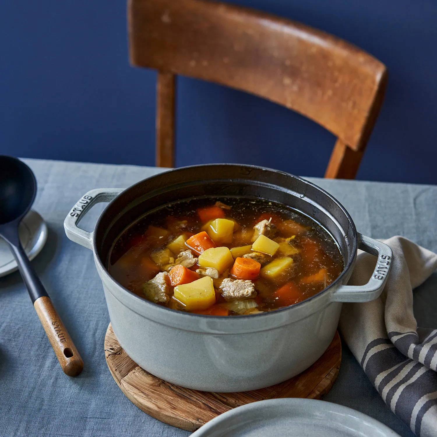 Staub Round Dutch Oven, 4 qt.