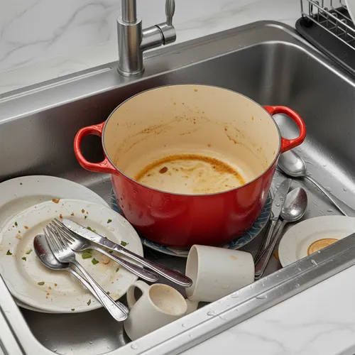 Le Creuset Signature Deep Round Dutch Oven, 6.5qt.