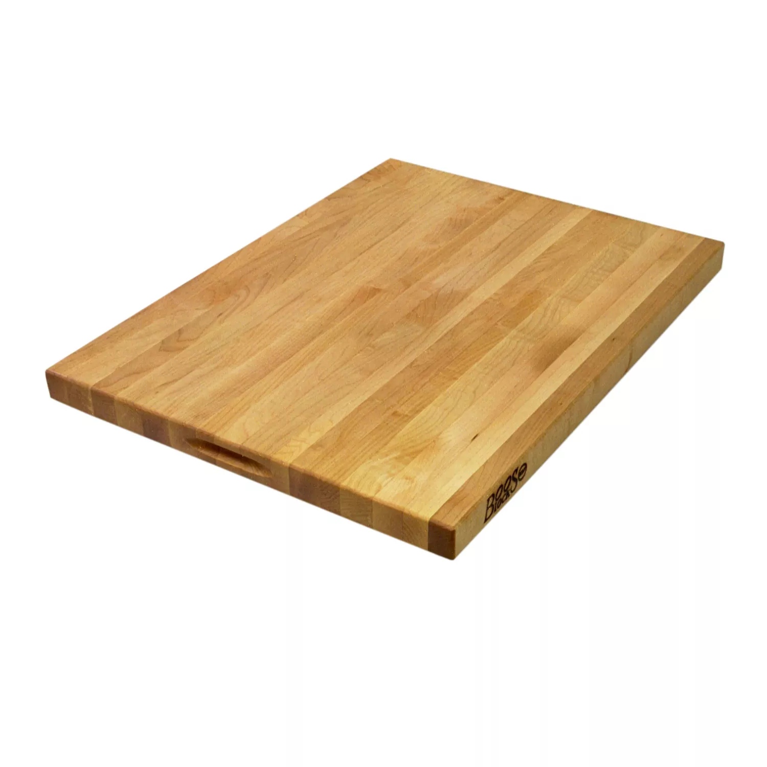 John Boos Maple Edge Grain Cutting Board with Grips, 1.5" Thick