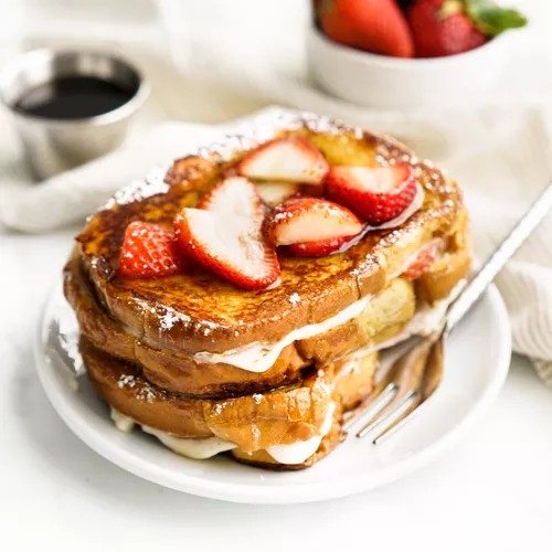 Strawberry Stuffed French Toast