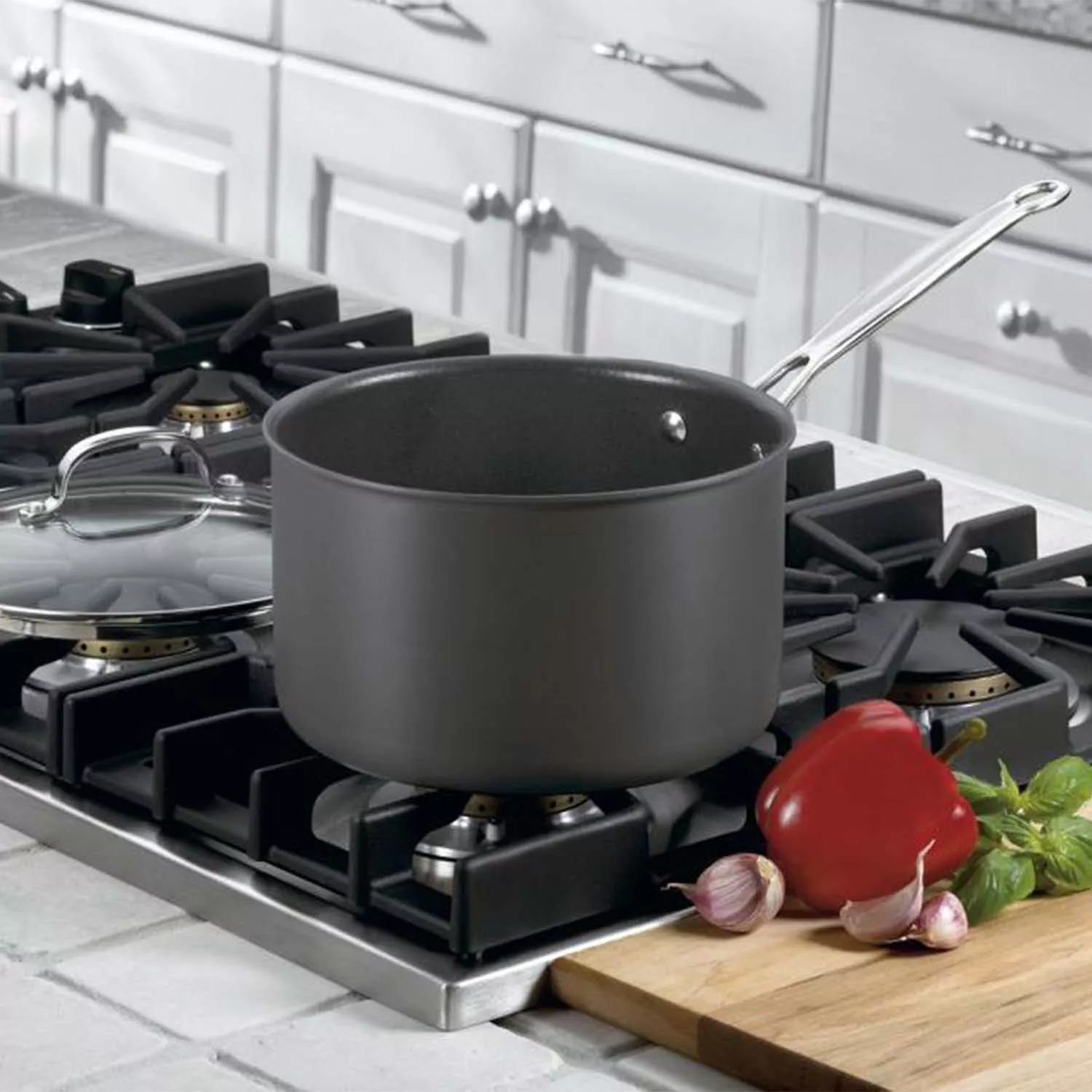 Cuisinart Chef's Classic Hard Anodized Ceramic Nonstick Saucepan