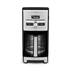 Cuisinart Personal Brew 12-Cup Coffee Maker turned on and changes to "count down" for how long the coffee is on