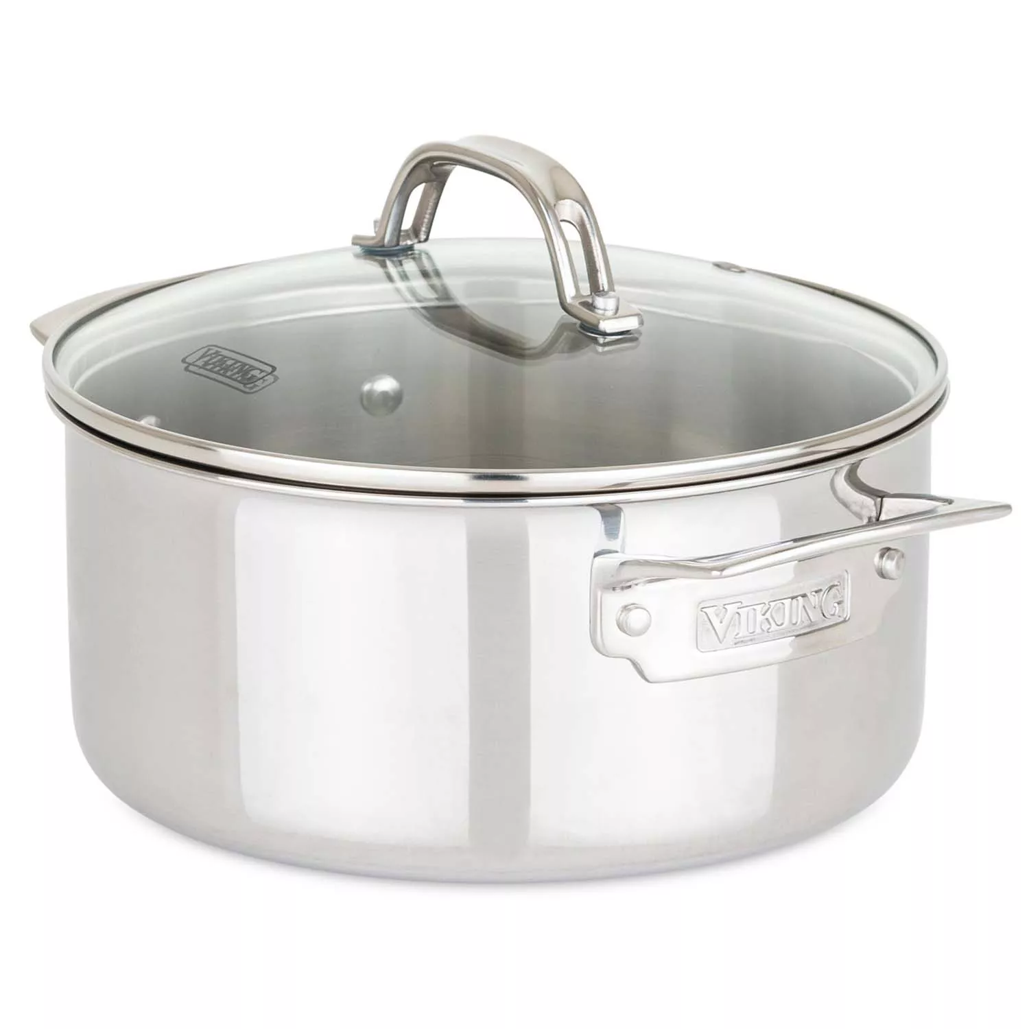 Viking 3-Ply 17-Piece Stainless Steel Cookware Set