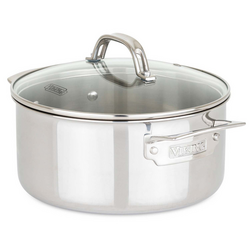 Viking 3-Ply 17-Piece Stainless Steel Cookware Set