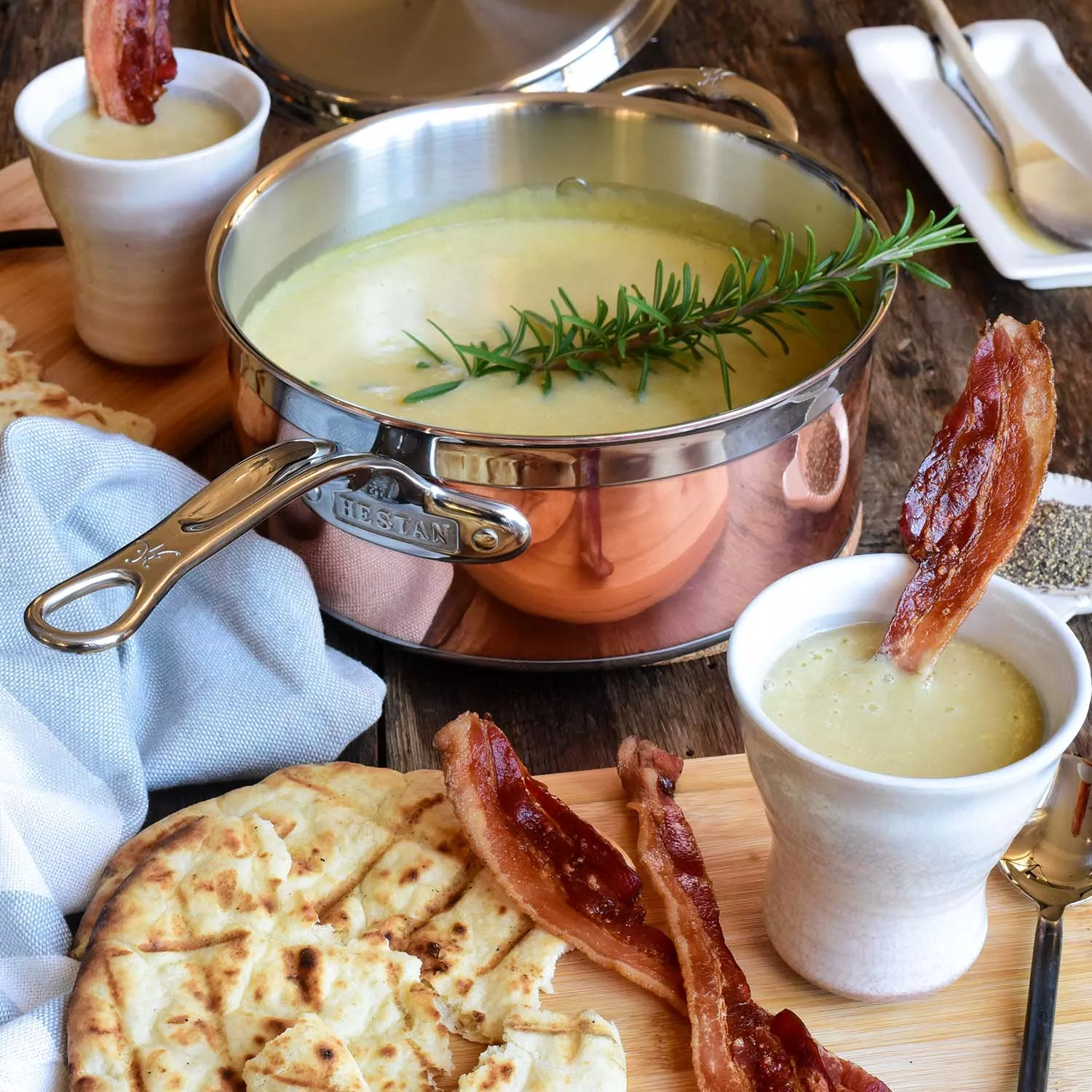 Hestan CopperBond Saucepans