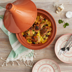 Glazed Terra Cotta Tagine
