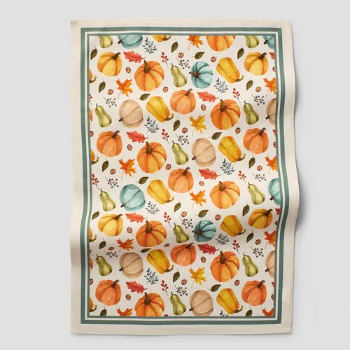 Sur la table Pumpkin Kitchen Towel