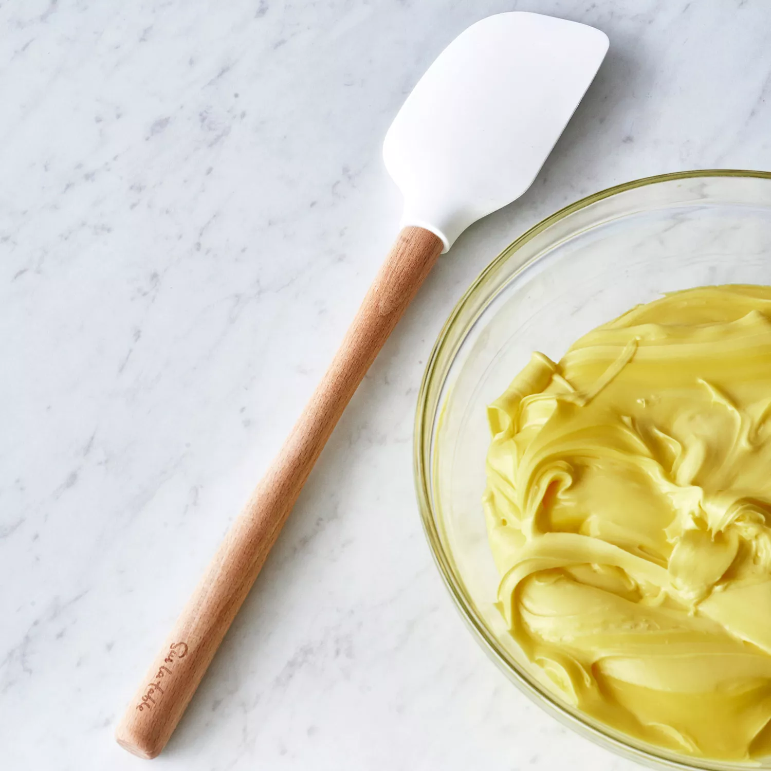 Sur La Table Flex-Core Silicone Spatula with Wood Handle