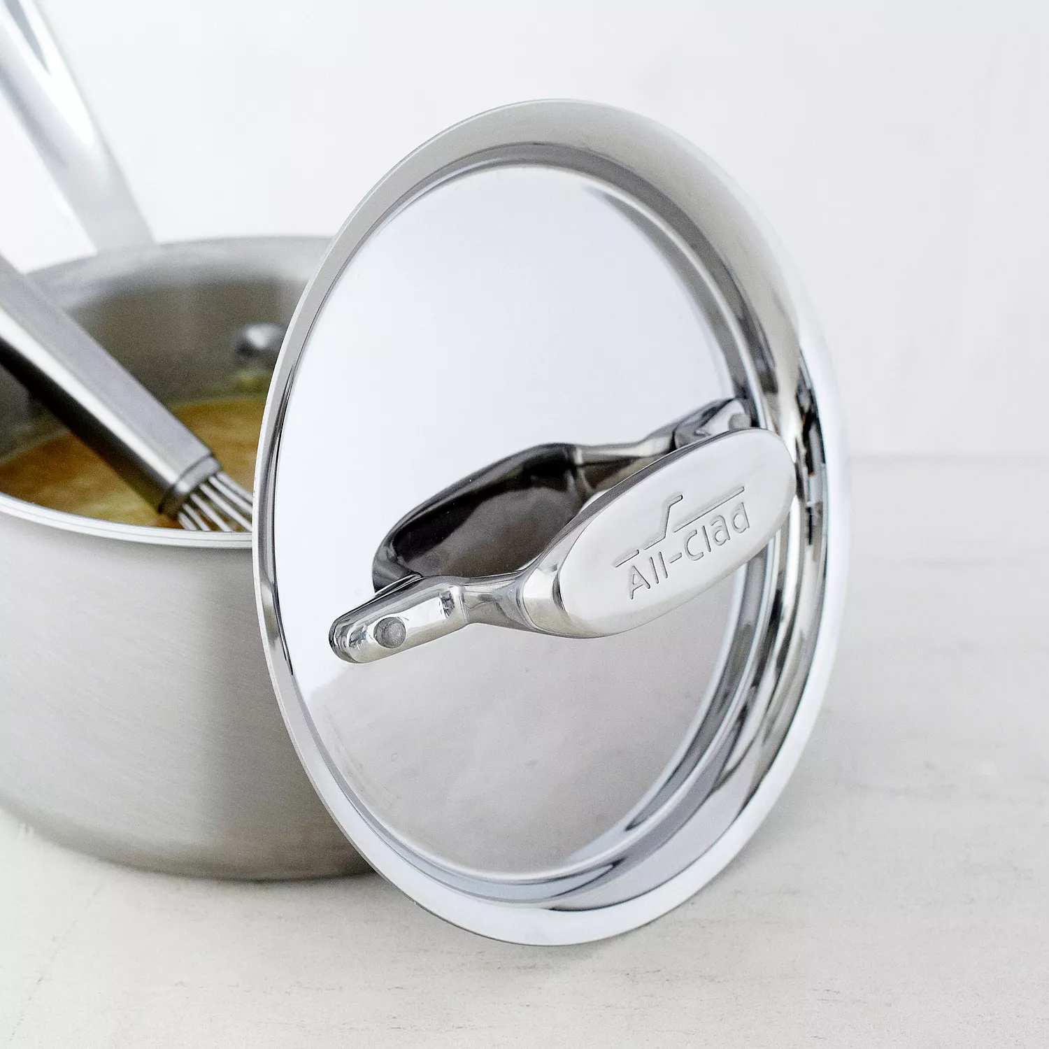 All-Clad D5 Brushed Stainless Steel Saucepans