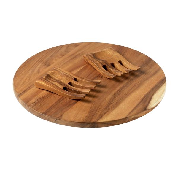 Acacia Wood Lazy Susan