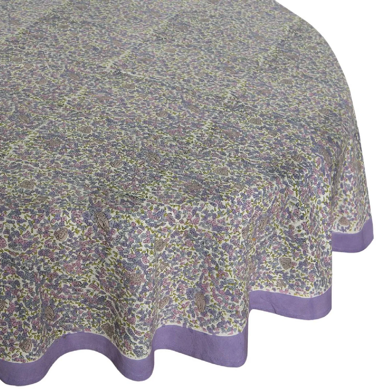 Couleur Nature Lavender Tablecloth