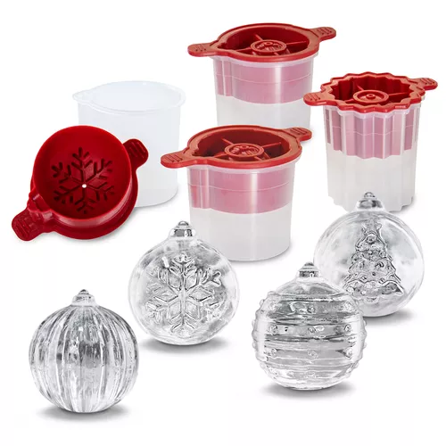Tovolo Ornament Ice Sphere Molds, Set of 4