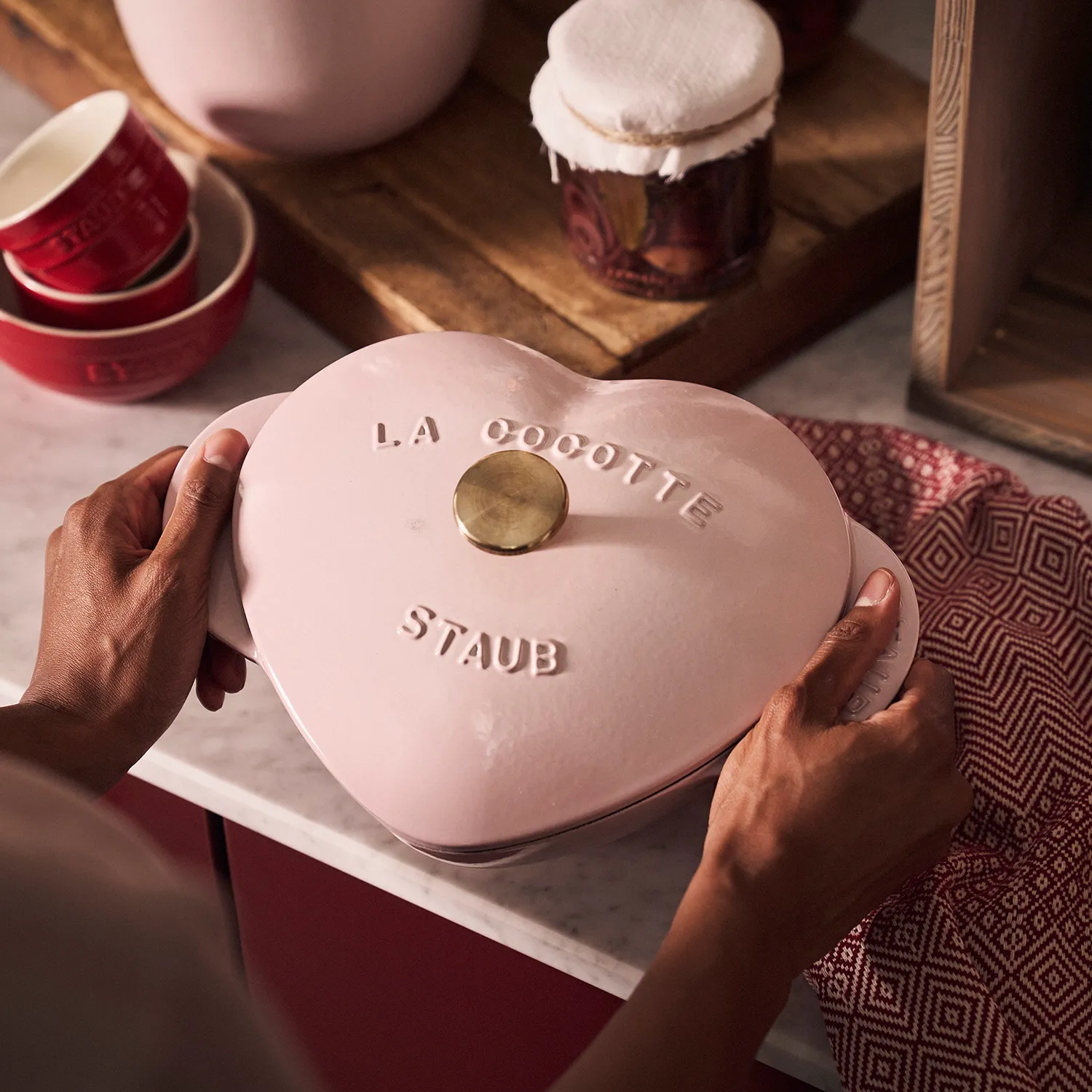 Staub Heart Dutch Oven, 1.75 qt.