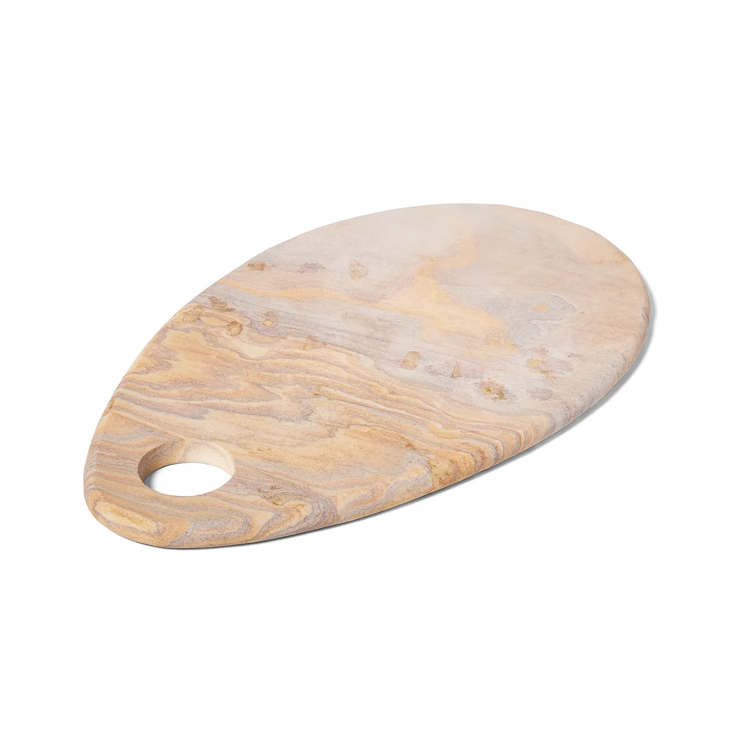 Be Home Oval Rainbow Sandstone Cheese Board