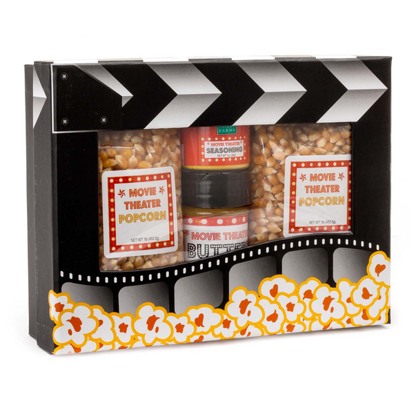 Stainless Steel Whirley Pop Movie Clapboard Gift Set