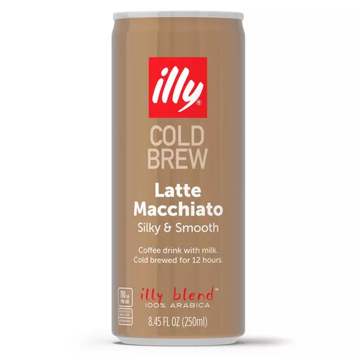 illy Cold Brew Latte Macchiato, 12-Pack
