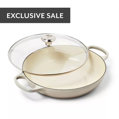 Curtis Stone Dura-Pan 5-Quart 4-piece Nonstick Chef's Skillet Set Mode –  1Sale Deals