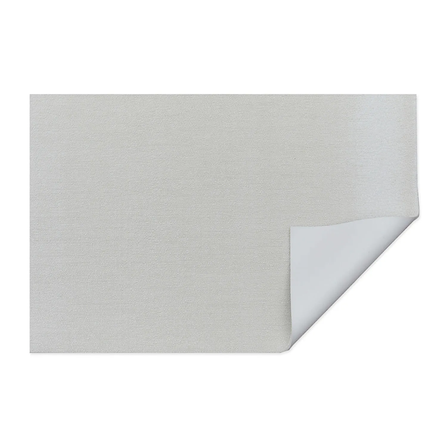 Chilewich Solid White Shag Rug