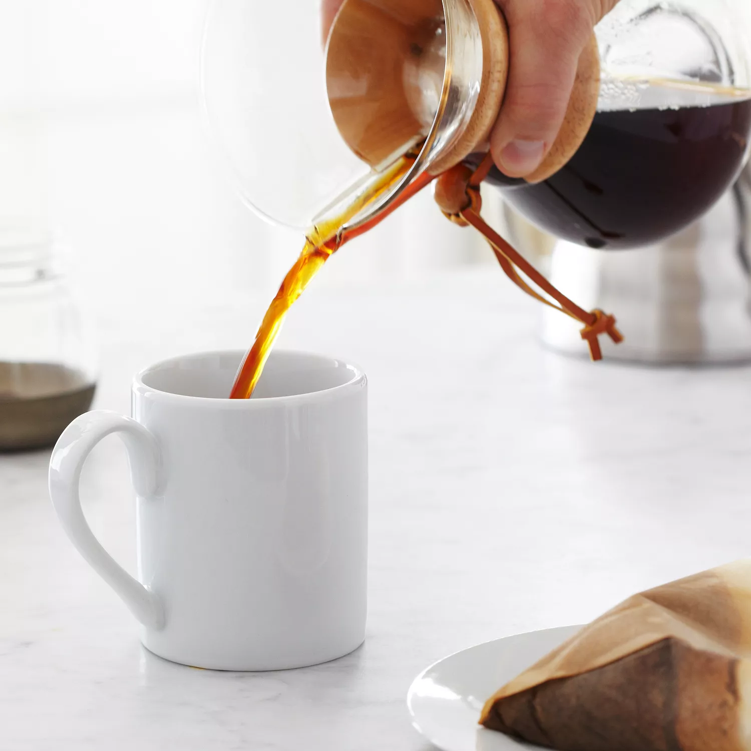 CHEMEX CLASSIC SERIES 6 CUP GLASS COFFEE MAKER – Redhawk Coffee Roasters