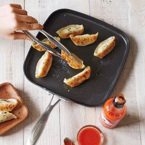 Pork and Chive Dumplings with Sesame-Soy Dipping Sauce