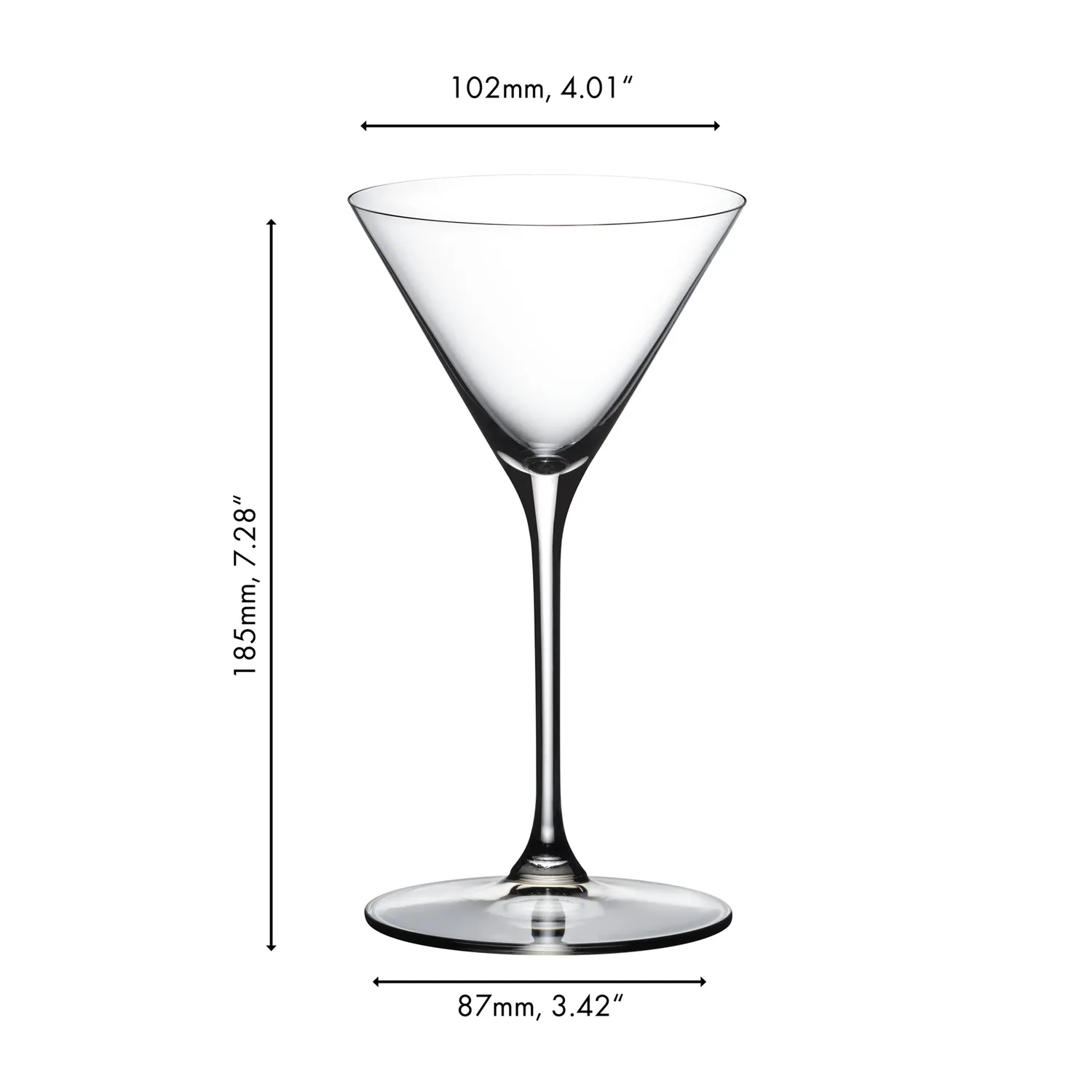 Riedel Grape Martini Glasses