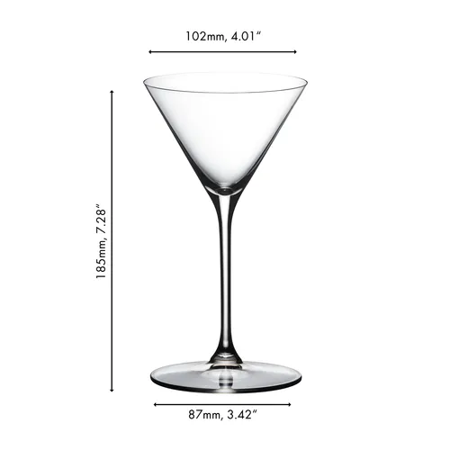 Riedel Grape Martini Glasses