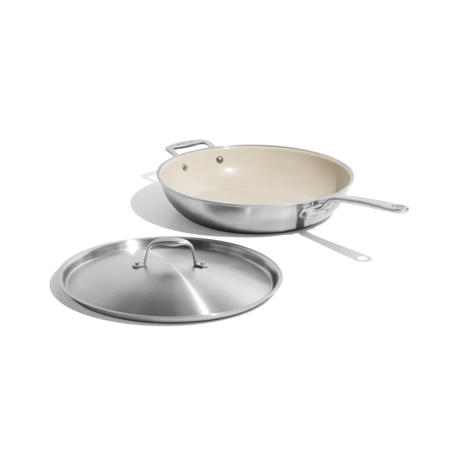 Made In CeramiClad 2.0 Non-Stick 6 Qt. Weeknight Pan