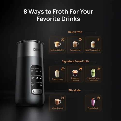 Dreo BaristaMaker Milk Frother Air