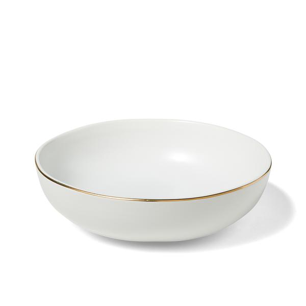 Sur La Table Gold Rimmed Pasta Bowl