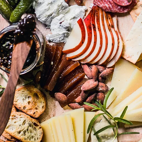 Fall-Inspired Cheese Board