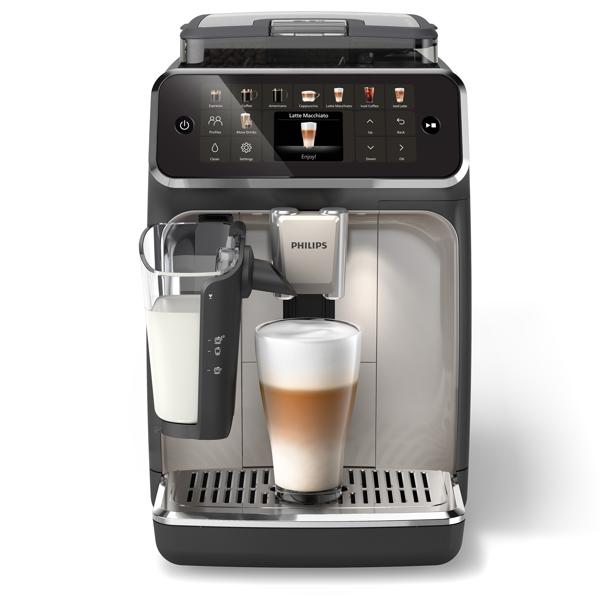 Philips 5500 Series Fully Automatic Espresso Machine with LatteGo Milk Frother